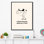 «Coffee Parce Adulting Is Hard Illustration», impression d'art mural