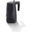 Alessi MT18/3 B Ossidiana Portable Espresso Coffee Maker, Handwash Only, Black