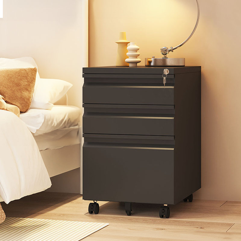37cm Wide Mobile File Cabinet