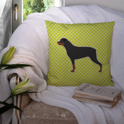 Rottweiler Square Indoor/Outdoor Throw Pillow