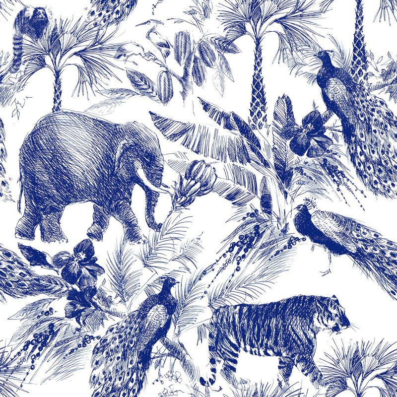 Mikalyn 18.75' L x 25" W Peel and Stick Wallpaper Panel