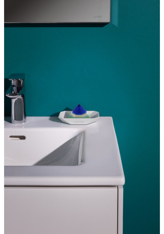 Laufen PRO S 33.46'' L Bathroom Sink, Single Hole