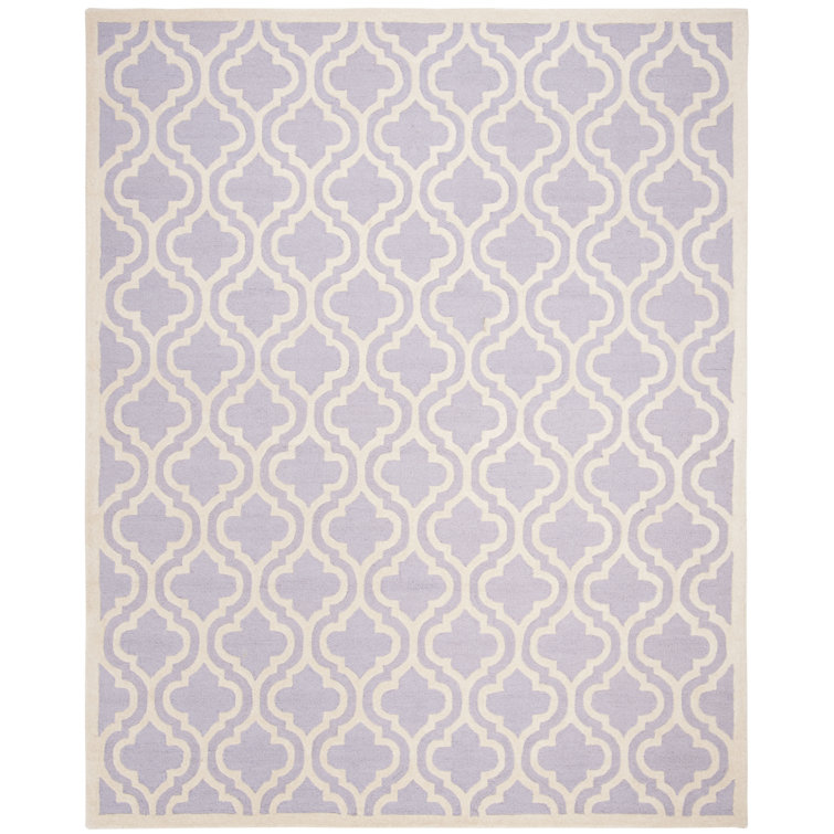 Cannen Hand Tufted Wool Geometric Rug