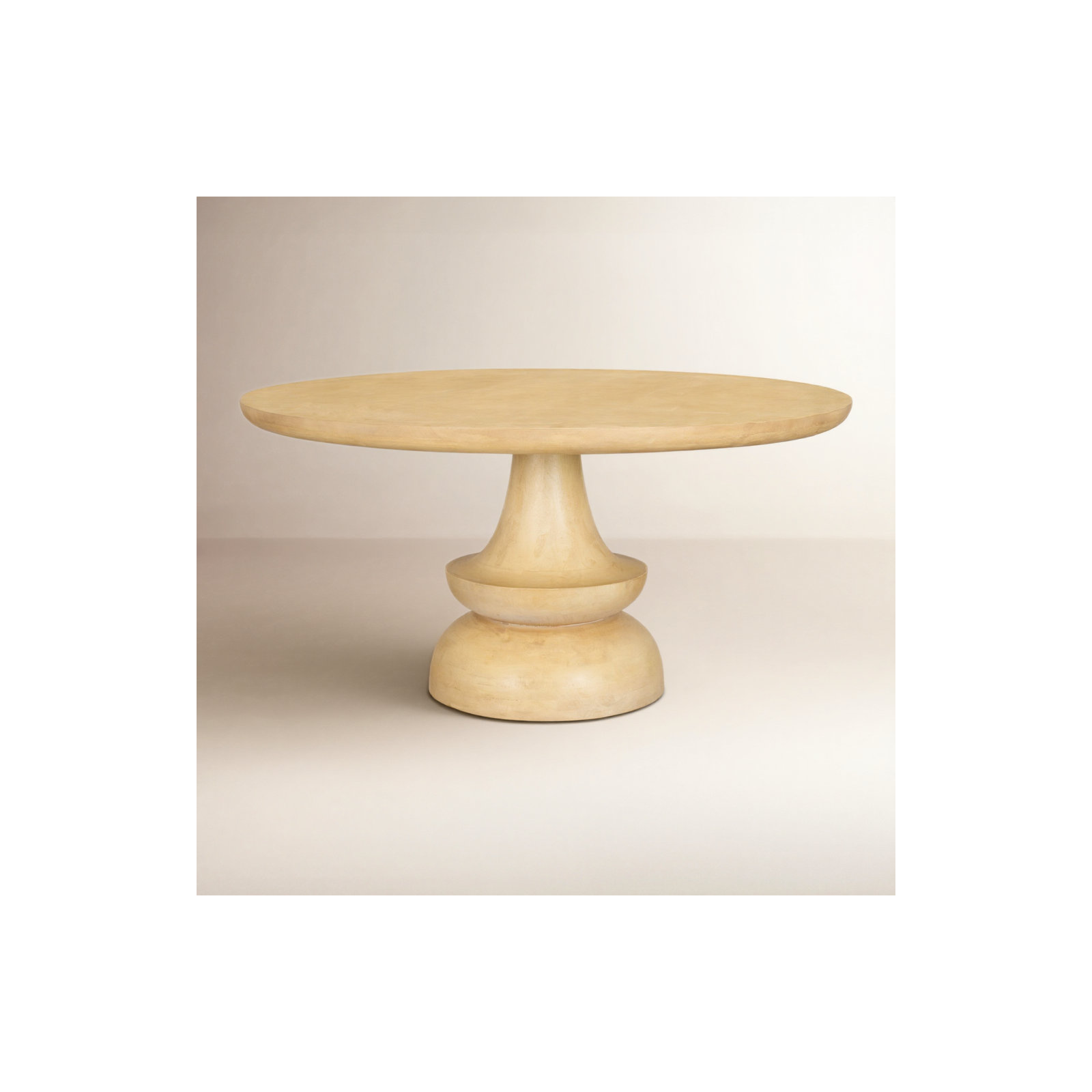 Dorothea 60'' Round Dining Table, Brown