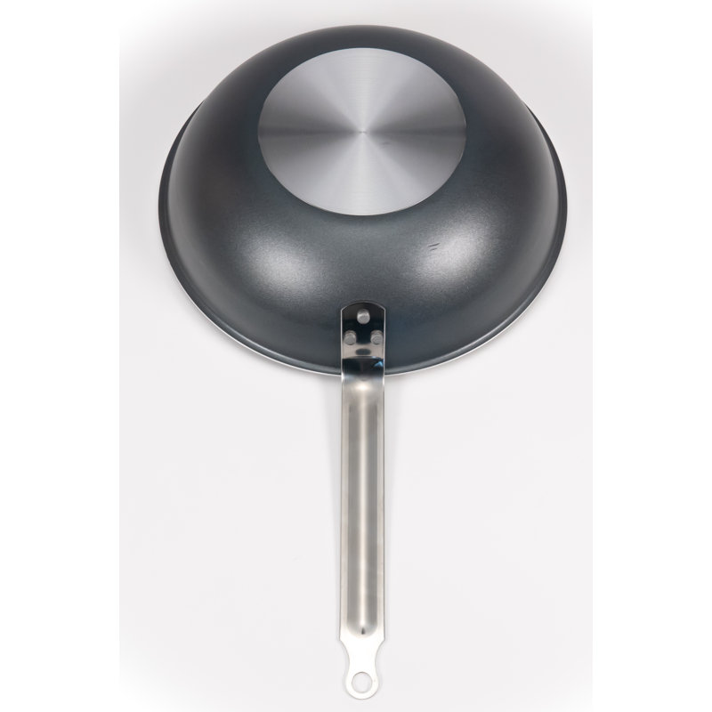 Matfer Bourgeat 11'' Non-Stick Anodized Aluminum Wok