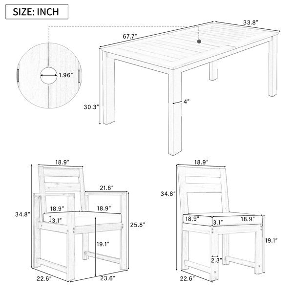 Dimensions du produit