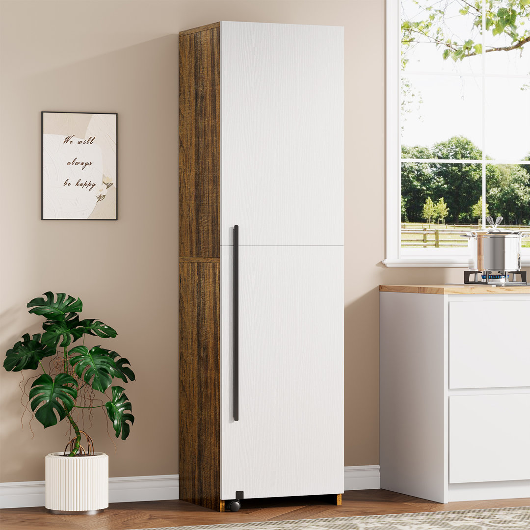 71'' Kitchen Pantry Cabinet Ebern Designs