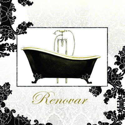 Spanish Renew Bath - Wrapped Canvas Print