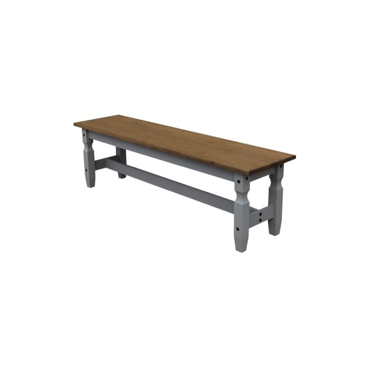 Solid Wood Bench, 45 x 153 x 38cm