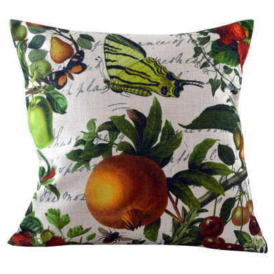 Floral Throw Pillow