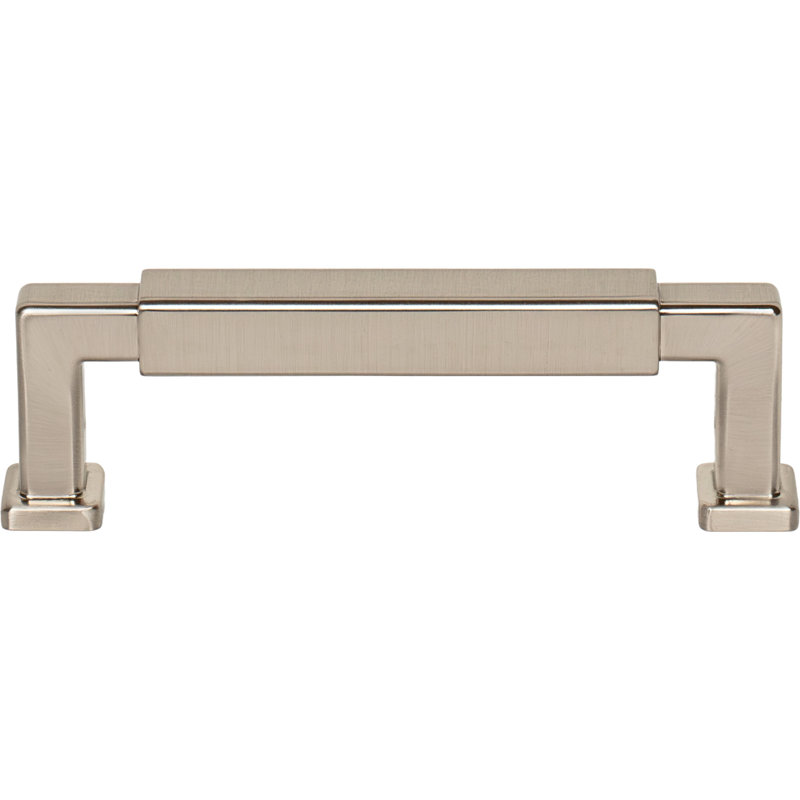 Nash Bar Pull, 3 39/50", Satin Nickel