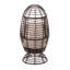  Fauteuil de patio pivotant Datavion | Design moderne en rotin | Coussins résistants à l'eau-563355170-563033736