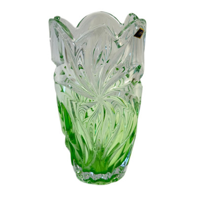 Vase à fleurs en cristal 11 po Aurum
