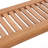 47.2'' W Solid Wood Outdoor Bench, Sloping Seat Patio Bench