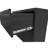 Metal 4 Office/home File Cabinet, Structure, Quiet Sliding Drawers, Tilt, Black Modern Box Cabinet For Use, Powder-coated Steel, Easy Installation, Design-1662122831