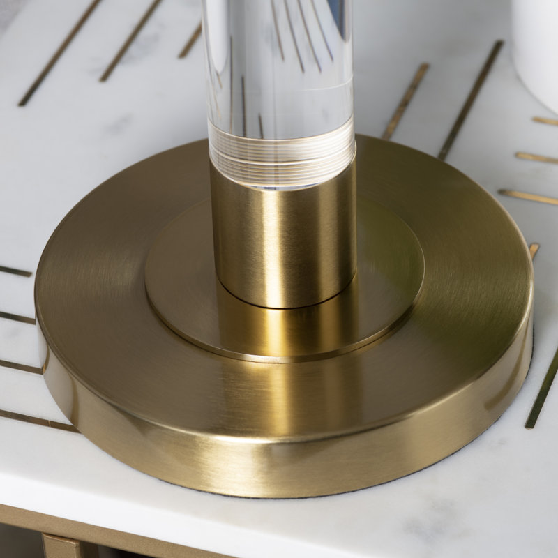 Lampe de table en métal Braunstein
