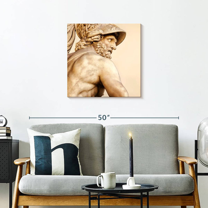 Statue de Menelaus, H 24 po x l 24 po