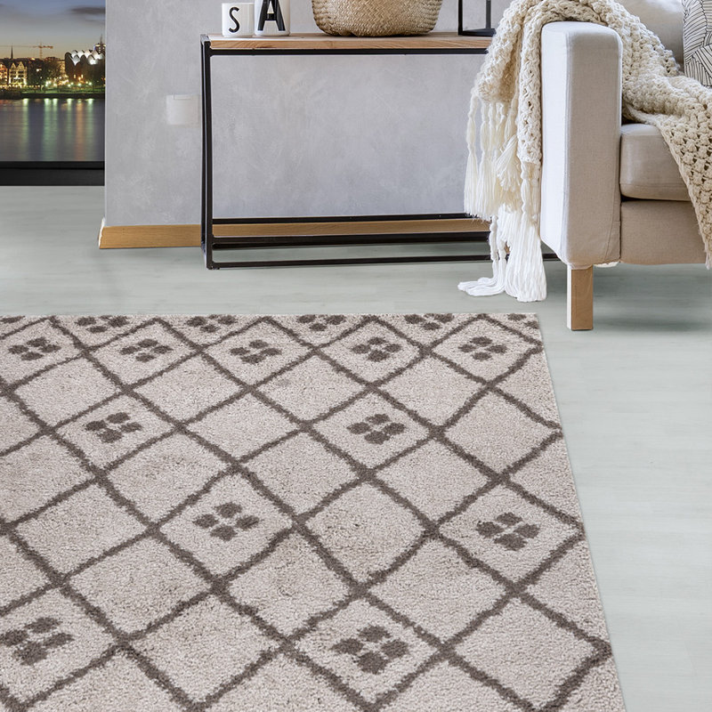 Milo Abstract Area Rug, Rectangle 80 x 150cm
