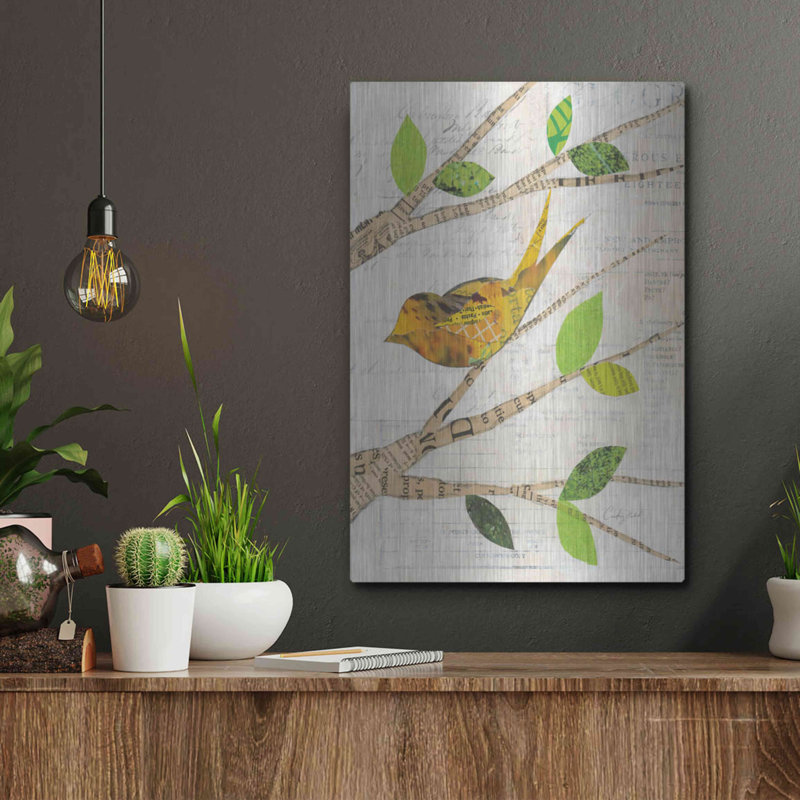 «Birds In Spring II» par Courtney Prahl, H 16 po x l 12 po