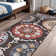 Chartier Brown/Red/Gray Indoor/Outdoor Rug