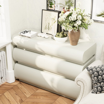 6 Drawer Dresser For Bedroom, Modern 6 Chest Of Drawers With Wide Storage, Living Room Cabinet