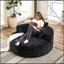 Canapé-lit simple en éponge de 55 po en chenille de 55 po, aucun assemblage requis, fauteuil-lit moderne moelleux pour le salon, la chambre à coucher, le salon et la salle de projection (pas une chaise pivotante)-54936854
