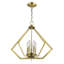Lustre géométrique unique à 5 lumières Buckeys-22804447