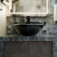 Lavabo de salle de bain vasque circulaire en verre trempé peint à la main Tartaruga-95973682