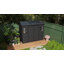 Outsunny 8 x 4 ft Resin Garden Shed Wood-Effect with Floor-124340424