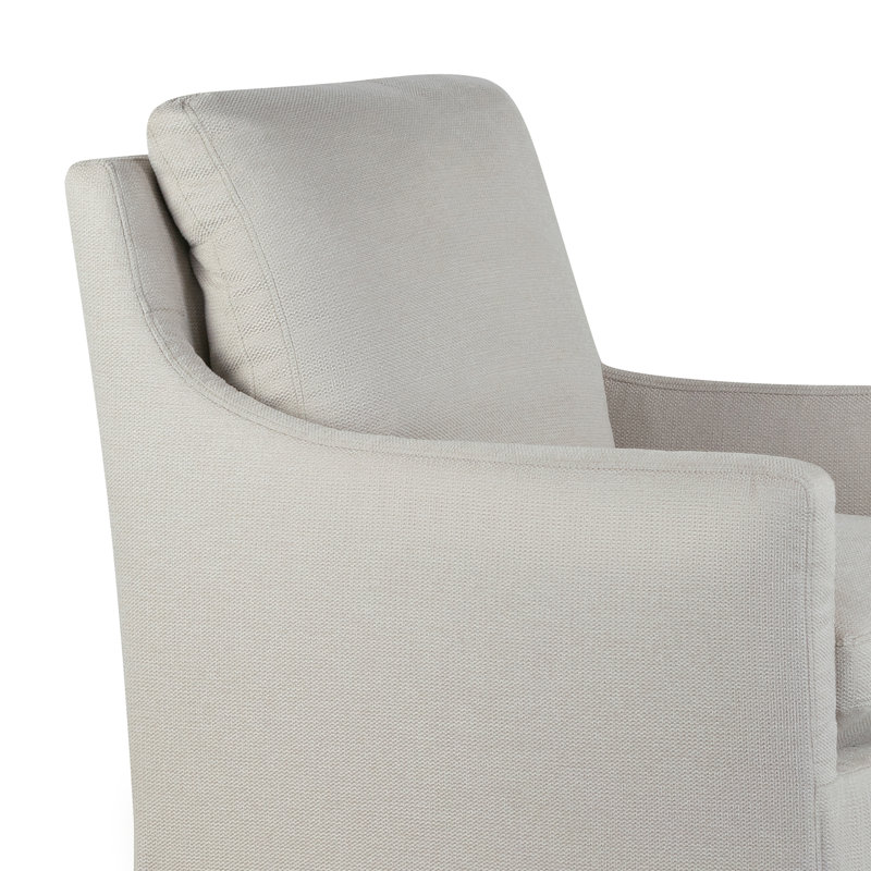 Coussin pivotant de 24 po Behtzy, Mélange de polyester beige