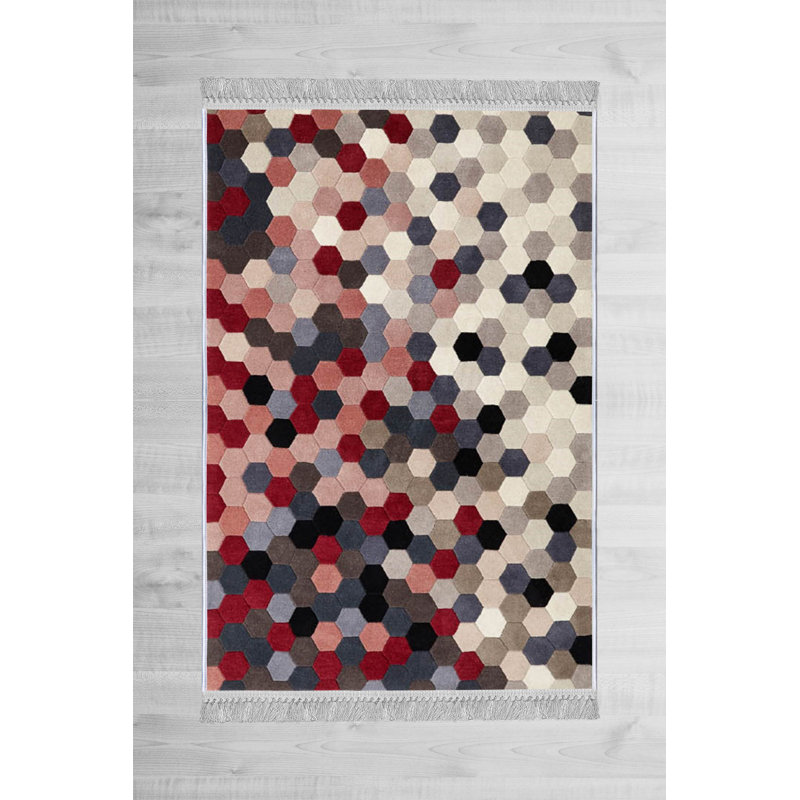 Luxurious Hall Carpet, 100% Velvet Fabric, 39.4 x 59.1 inches | Non-Slip Cotton Sole, 0.4 in Pile Height | Antibacterial, Machine Washable | 3D Digital Printing, Elegant Design for Home Décor & Comfort