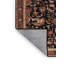 Tapis brun lavable à la machine-1909125778