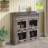 35" Tall Storage Cabinet With 4 Doors-132548600