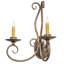 Phillipe 2 - Light Candle Wall Light