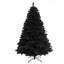 Black Alaskan Pine Christmas Tree - Full & Bushy Artificial Tree with Flame-Resistant PVC and Metal Stand-711397585