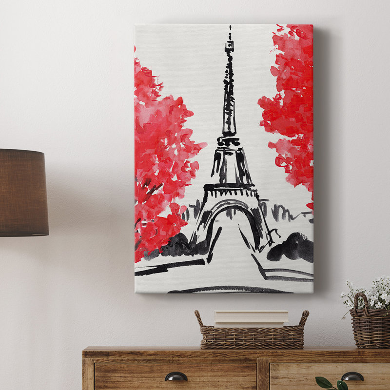 Jour à Paris I - galerie sur mesure Cavas, H 18 po x l 12 po