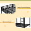 Lit superposé double au-dessus de double avec lit gigogne simple-743561725