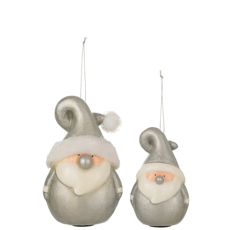 Holiday Shaped Ornament, Silver