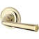 Federal Privacy Door Lever with Traditional Round Rose