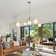 5 - Light Dimmable Modern Linear Chandelier