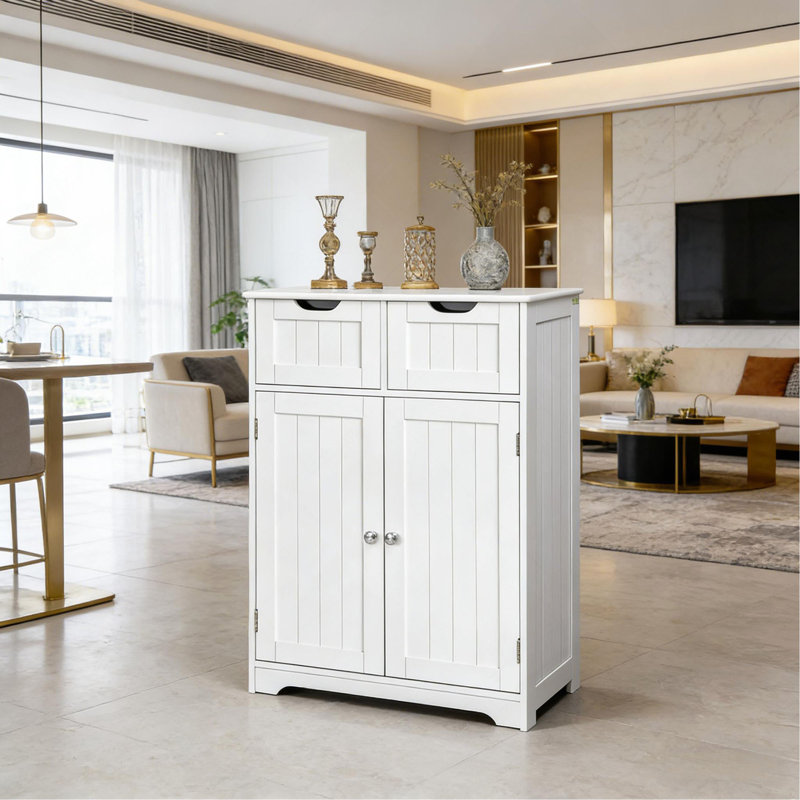 Armoire de plancher surélevée, armoire de rangement moderne