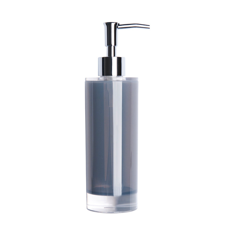 Plastic Soap Dispenser, Grey