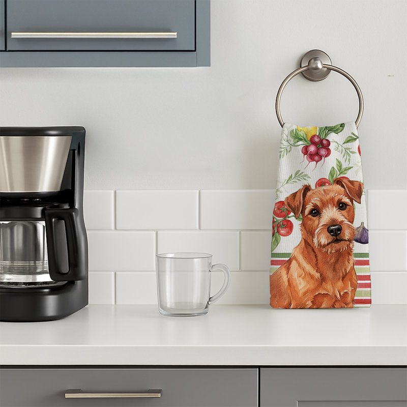 Serviette de cuisine Red Norfolk Terrier, Red Norfolk Terrier