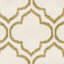 Tapis géométrique ivoire / vert clair Ammundsen-1067683229