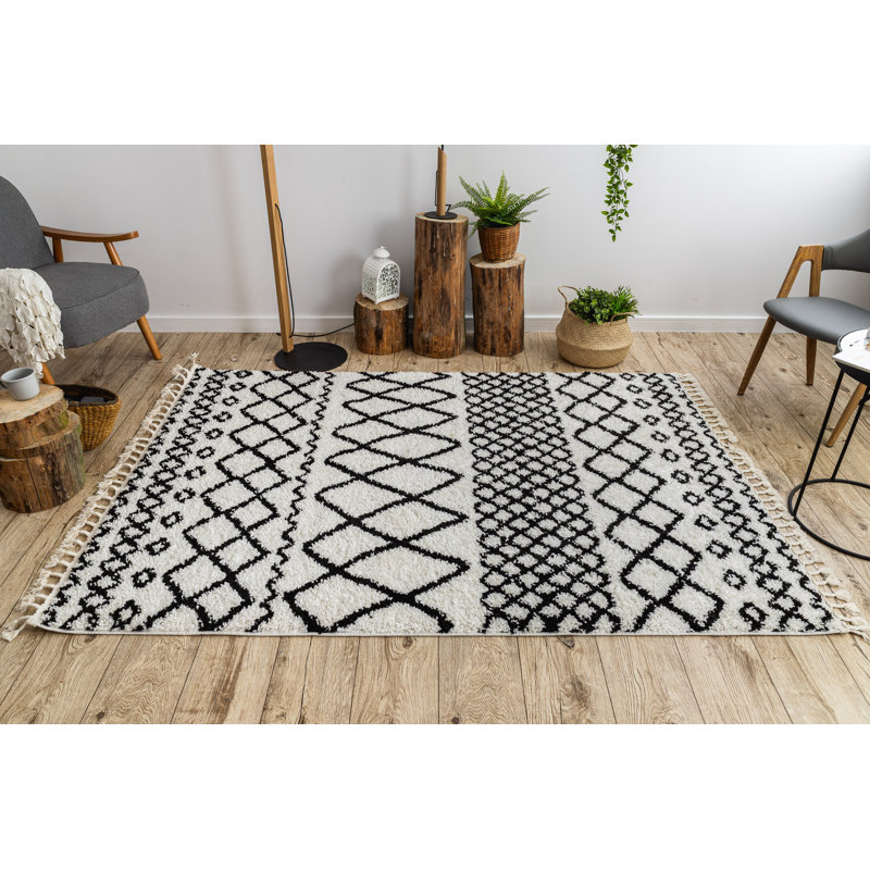 Moroccan Area Rug, Rectangle 120 x 170cm