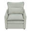 Fauteuil rembourré moelleux avec coussin double couche et poches de rangement latérales-779702559