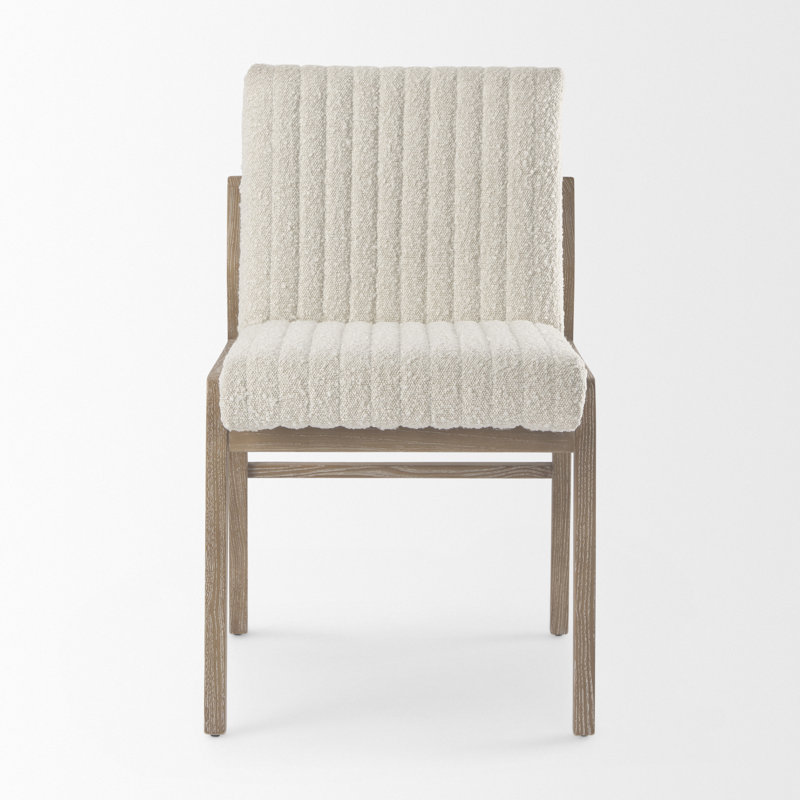 Chaise d'appoint Densel, Brun clair