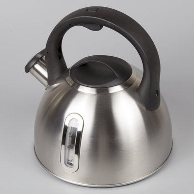 Bouilloire cuisinière en acier inoxydable 2,4 qt creative home