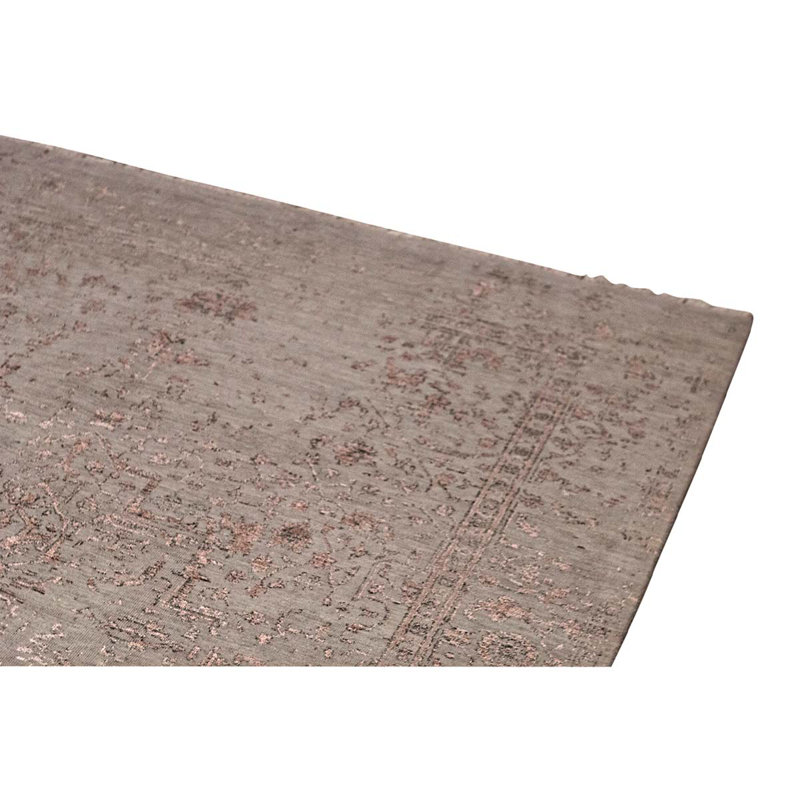 Tapis oriental noué à la main en argent / cuivre