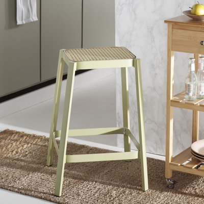 Counter Stool with Metal Frame
